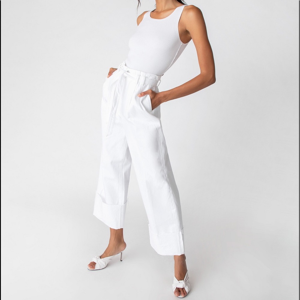 Louisa High Rise Tie Waist Pant